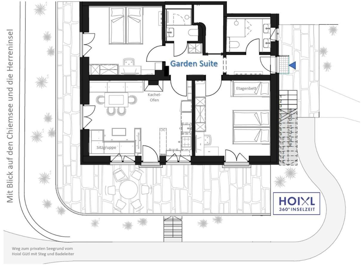 Hoixl Guetl Auf Der Fraueninsel Apartment Ngoại thất bức ảnh