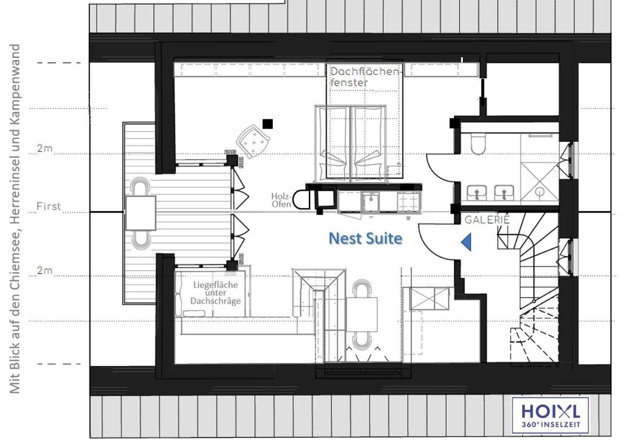 Hoixl Guetl Auf Der Fraueninsel Apartment Ngoại thất bức ảnh